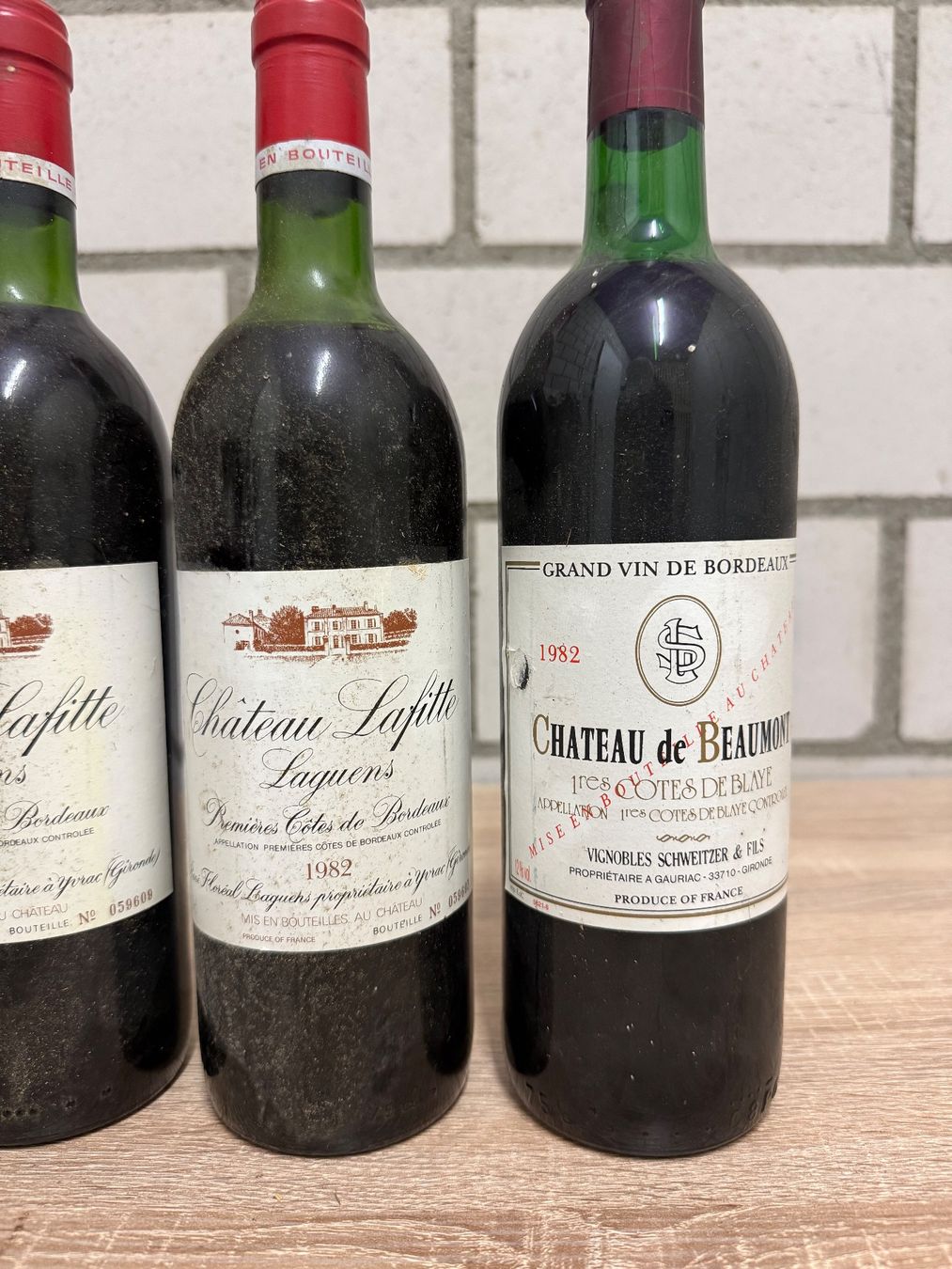 Vino: 4x 1982 Bordeaux Weine – Usato da Wohlen AG venduto da kop_2ykl 2