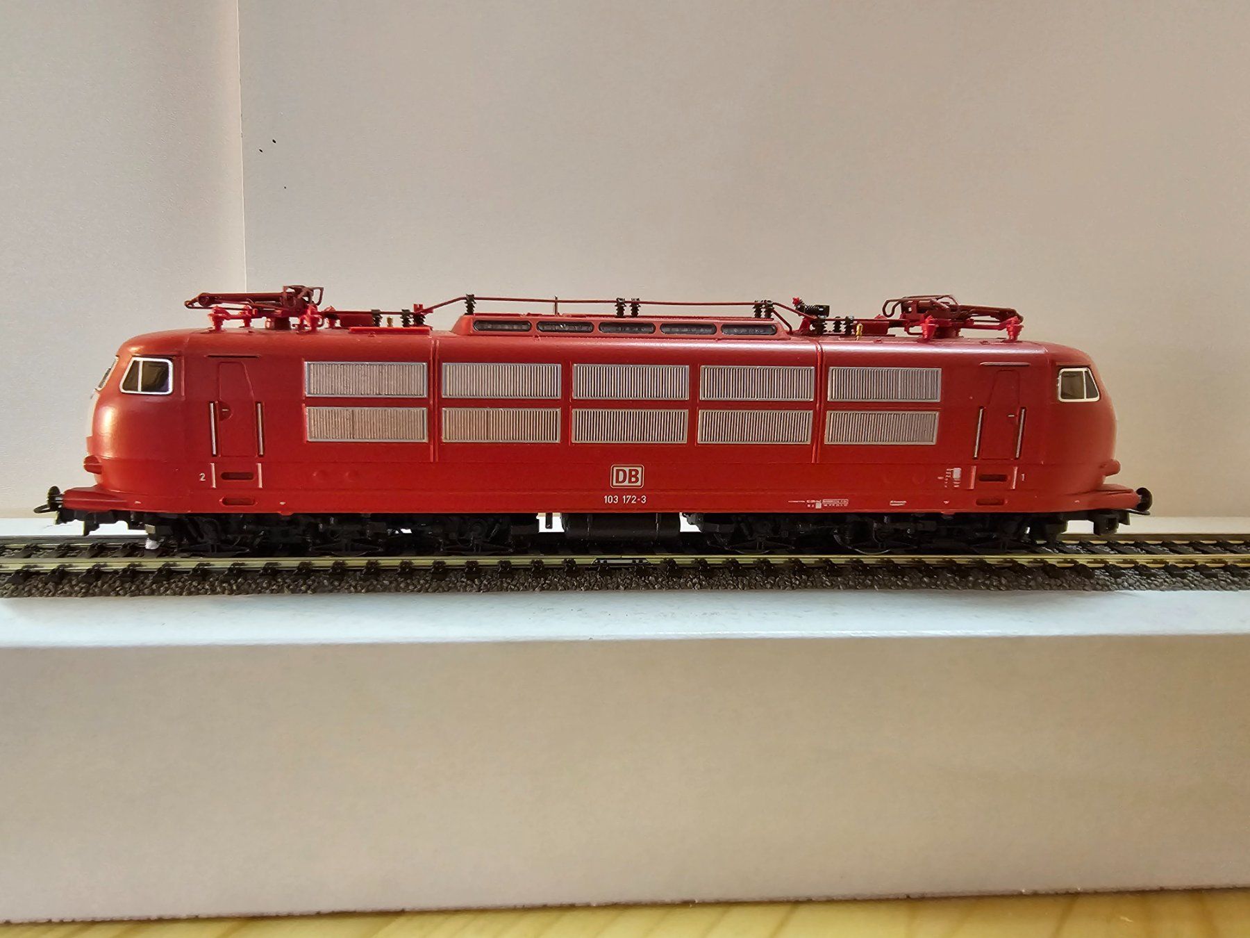 Fleischmann Modellini di ferrovie: Fleischmann Baureihe 103 DB rot – Usato da Rheinfelden venduto da stephan28bike 4