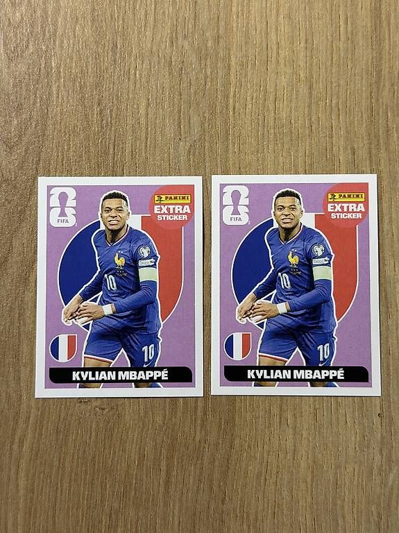 Carte collezionabili: Panini Extra Sticker 2026 Kylian Mbappé Lila – Usato da Olten venduto da leoniee290118