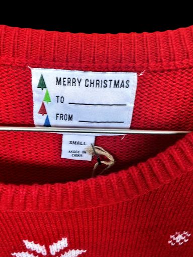 Maglioni & Felpe: Festlicher roter Weihnachts-Eisbärenpullover - Größe S – Usato da Zug venduto da vinokilo 3