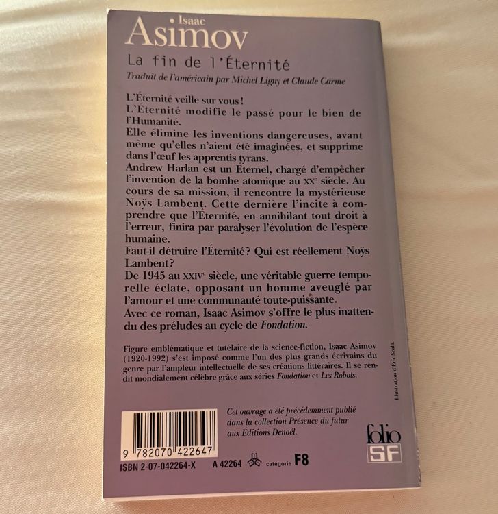 Isaac Asimov La fin de l