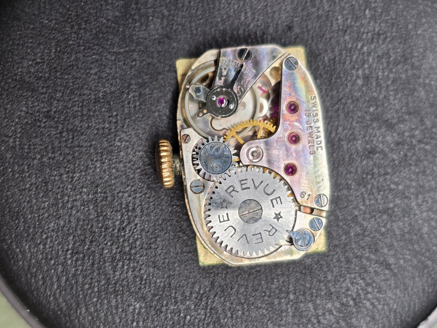 Orologi: Mouvement Revue calibre inconnu – Usato da Tramelan venduto da Nirdan 3