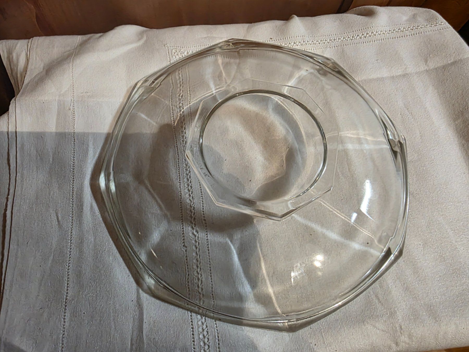 Piatti di portata: Glas Servierteller Platte Teller Schale 30 cm – Usato da Walterswil BE venduto da Lonitti 5