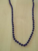 ART DECO , Super lange schwarze Onyx Halskette,