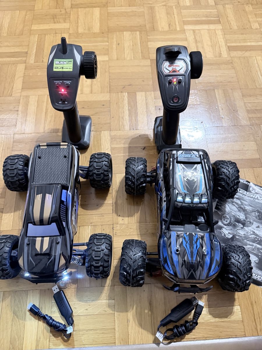 RC Modellbau: 2 voitures RC, Blackzon Slayer+Sprint drive truck 1/16 – Gebraucht aus Vessy von Filippe1