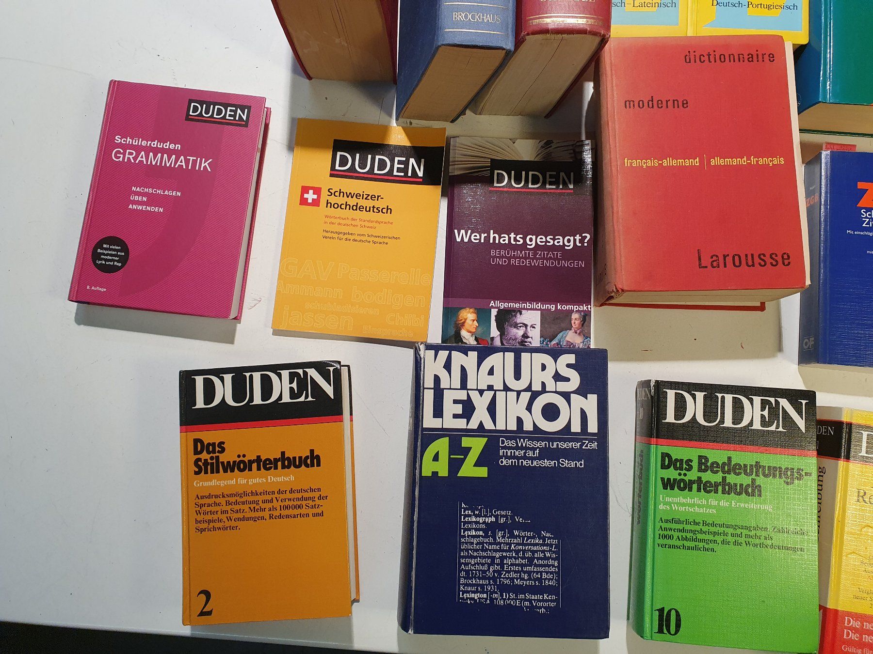 Livres: Konvolut div Lexika, Duden – D'occasion à Zürich par loosebone 4