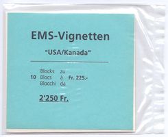 EMS-Marken 60 Stk. originalverpackt Katalogpreis CHF 10800.-