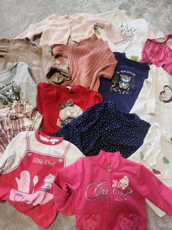 14-teiliges Mädchen Kleiderpaket – Gr. 74 bis 92