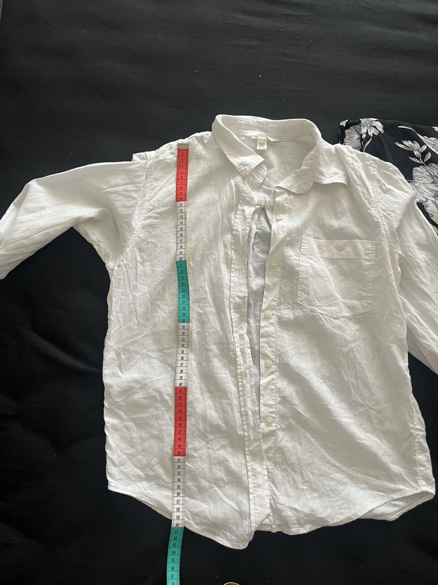 Lotti di vestiti: Damen Bluse weiss mit Hose Blumen – Nuovo (secondo la descrizione) da Olten venduto da sae_82z2 4