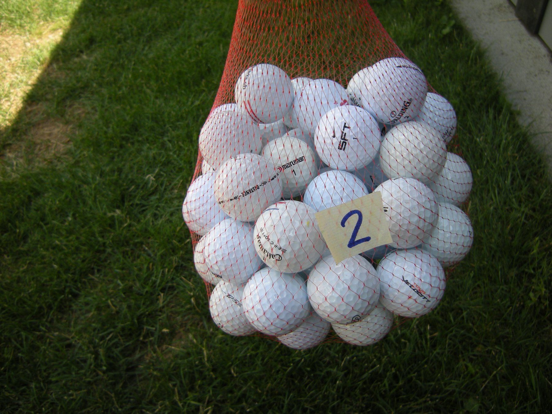 Bälle: 50 Stk. Golfbälle Golf Ball diverse Marken – Gebraucht aus Holziken von Rupe 1