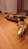 Handmade Kerzenhalter aus Treibholz-unikat