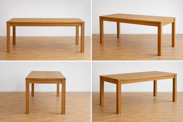 Tische: Massiver Esstisch aus Holz – Gebraucht aus Hünenberg von nviert