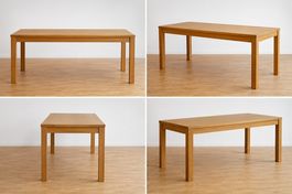 Massiver Esstisch aus Holz