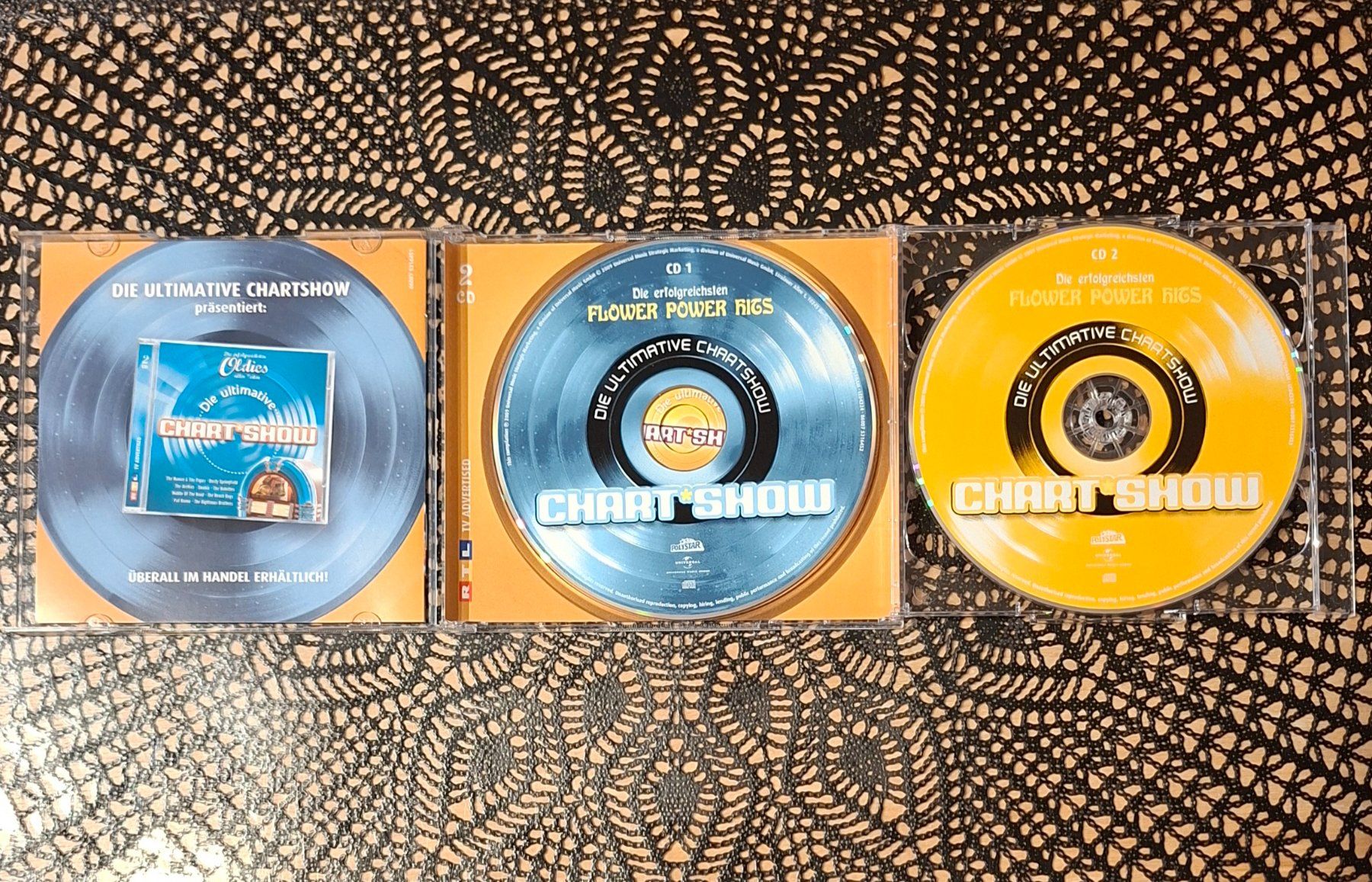 CDs: Die Ultimative Chartshow - Flower Power, 2CD Compilation – Gebraucht aus Schönenberg TG von breiti12 2