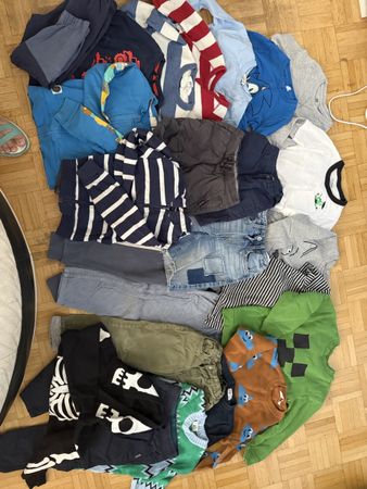 Kinder Kleidung Junge 30 Teile Gr. 110- 116 Herbst 