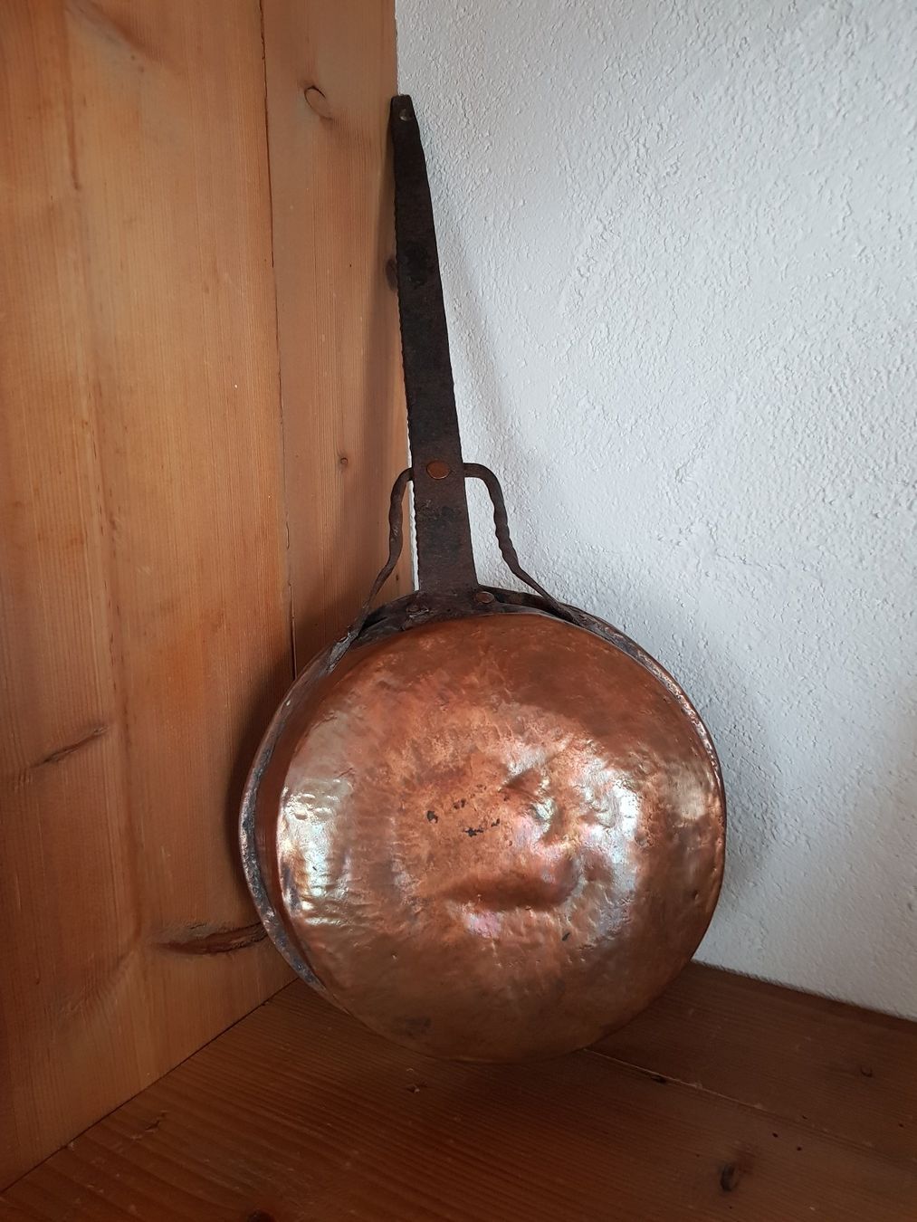 Poêles: Antike Kupferpfanne – D'occasion à Gstaad par Ise_129ch