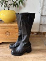 Stiefel Vagabond Schwarz Leder Grösse 39 
