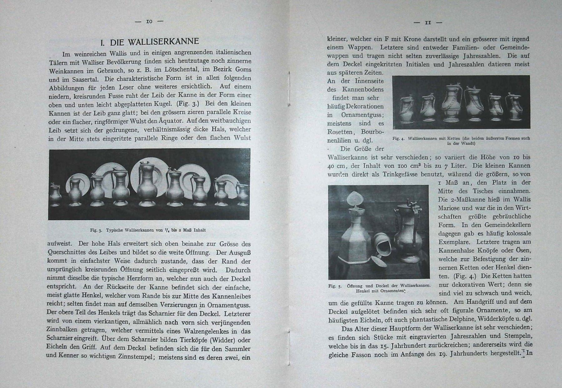Bücher: Schweizer Zinnkannen von Bossard 1908 – Gebraucht aus Rafz von Helvet32 1