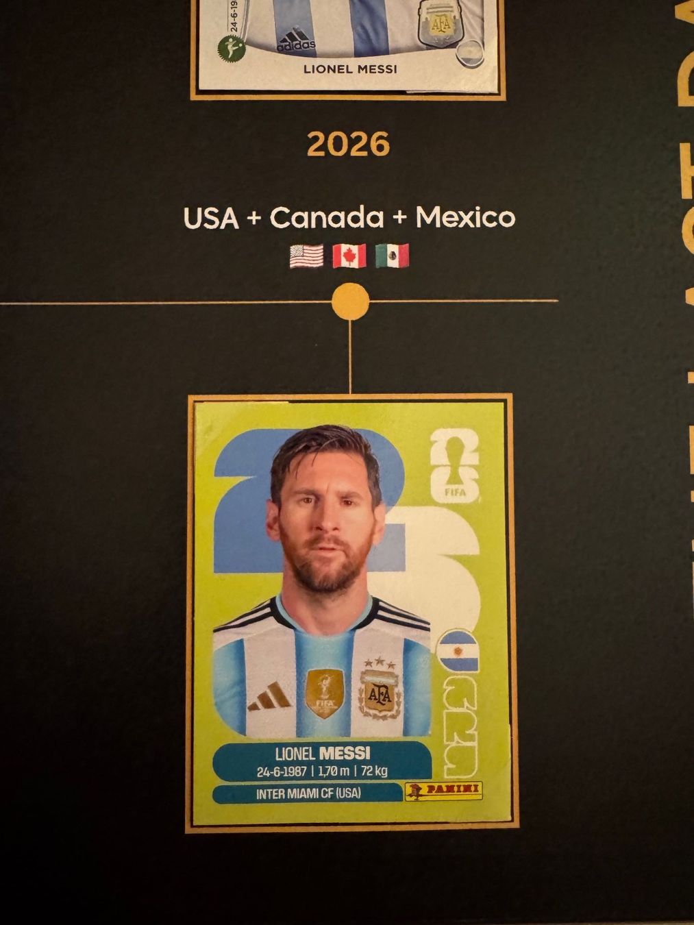 Panini Carte collezionabili: Panini-Plakat Lionel Messi – Nuovo (secondo la descrizione) da Stettlen venduto da DieTaube2.0 6
