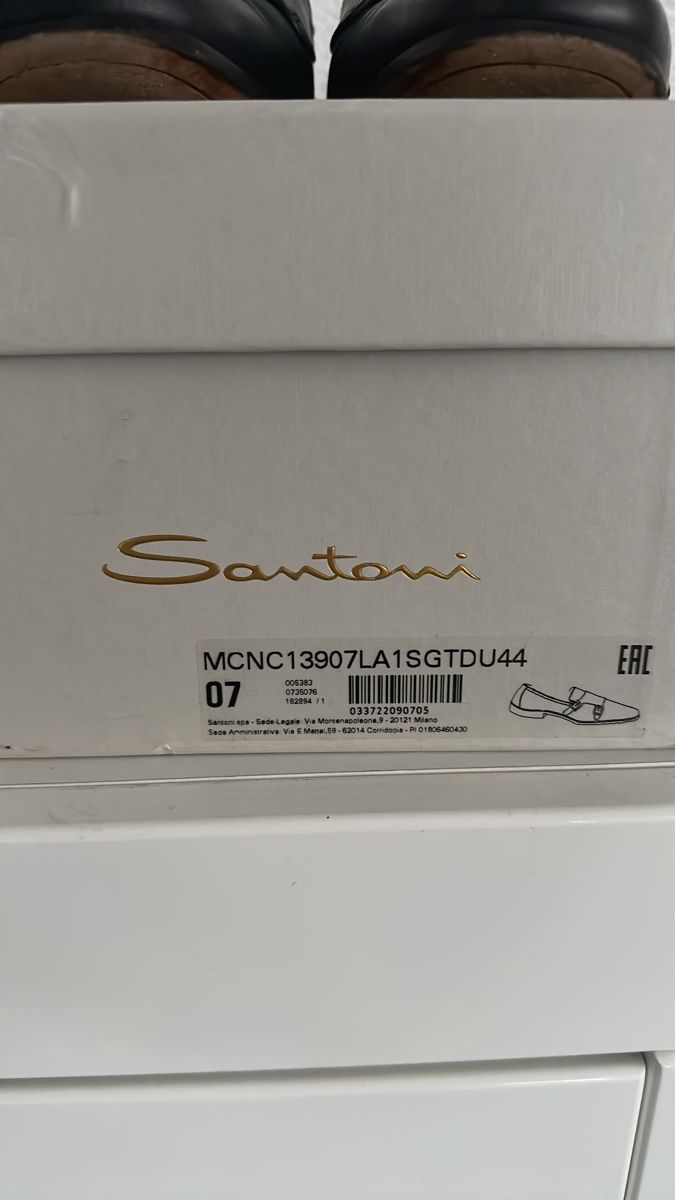 Santoni Scarpe da uomo: Santoni Leder Herrenschuhe – Usato da Grenchen venduto da ylo_8mlq 1