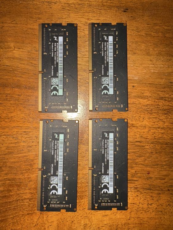 Original 4 x RAM 8Go DDR4 2400MHz iMac 27 2017 (D'occasion) à Wettswil ...