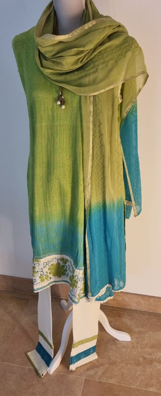 Tuniche: Ensemble tunique-pantalon indien – Usato da Borex venduto da mab_28bf 5