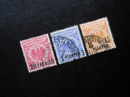 DR Mi 7d/8d/9b  DAPO  Türkei 1889  34 €