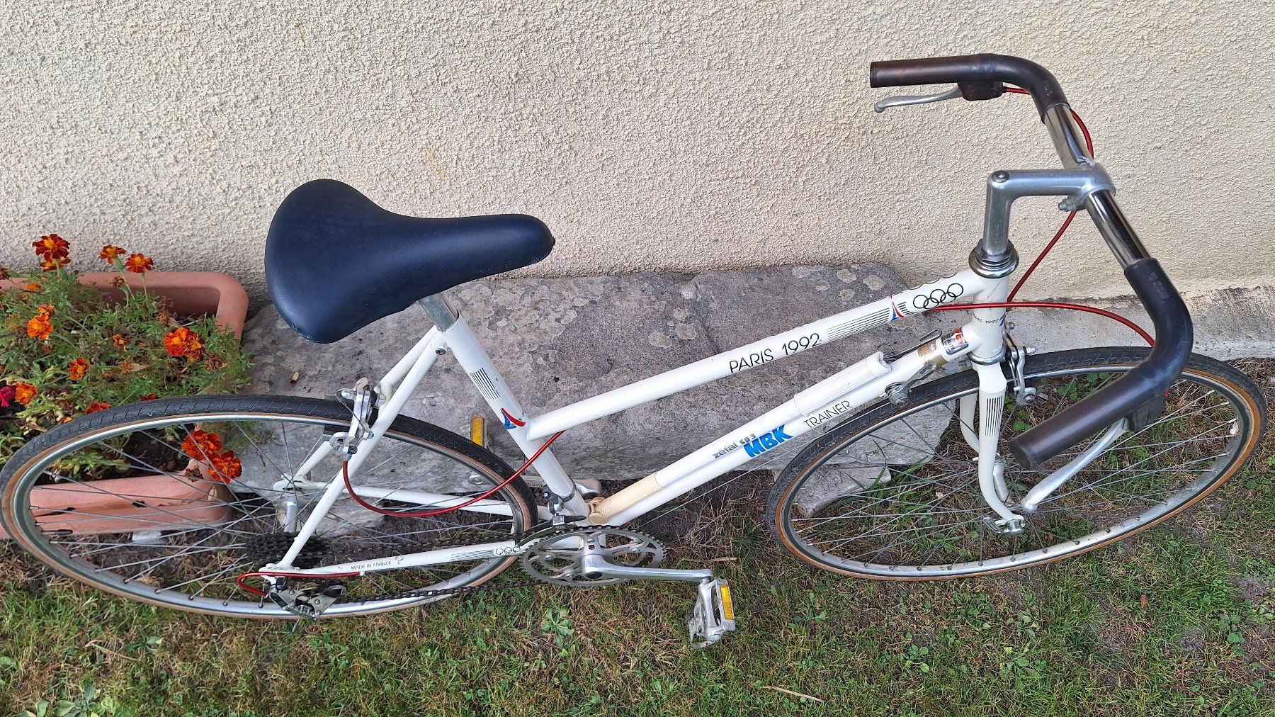 Vélo De Route Vintage MBK Trainer – Édition Jeux Olympiques Paris 1992 (pour Pièces)