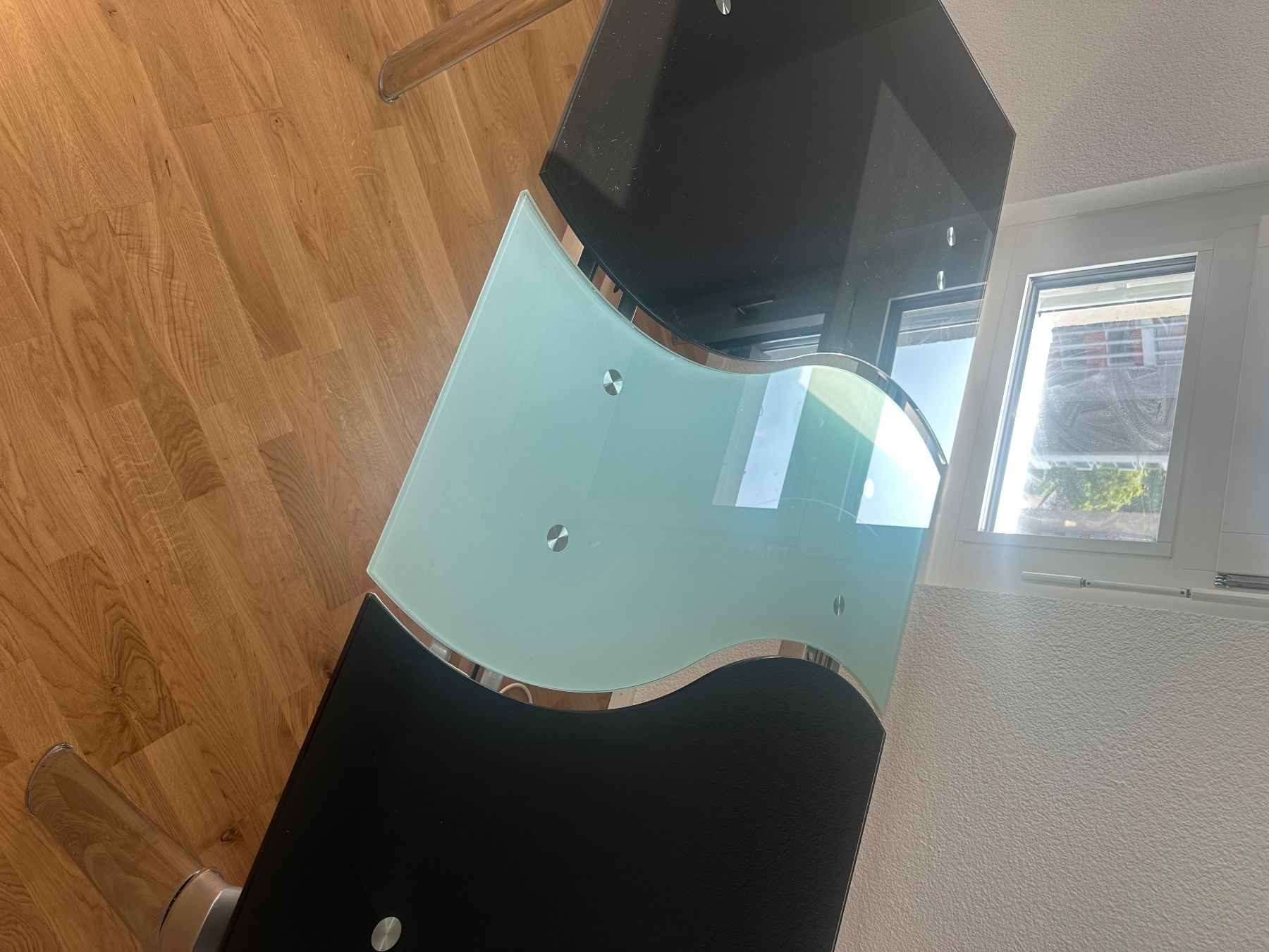 Tavoli: Tisch Glas Metall – Usato da Bern venduto da nas_8vxm 2