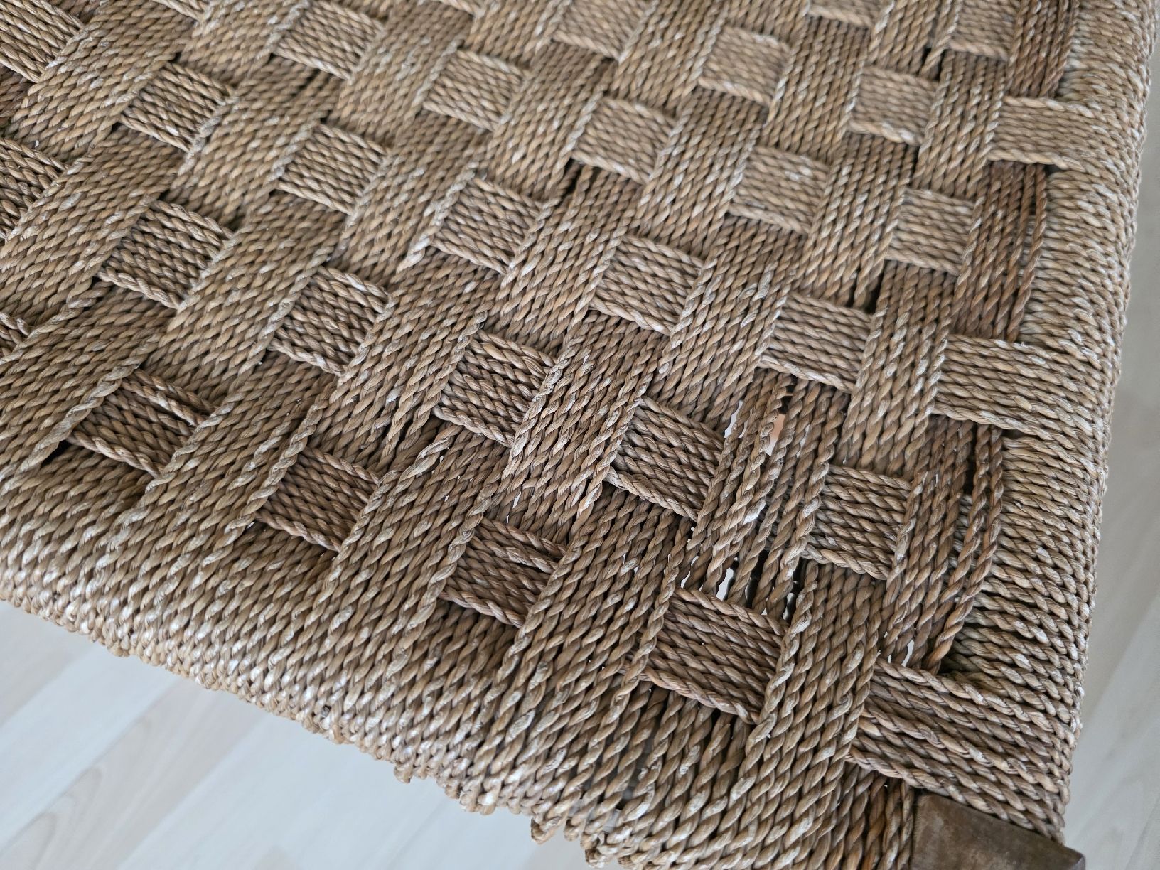 Sgabelli: Holzhocker mit Seilgeflecht, antik, wunderschön – Usato da Suhr venduto da andreas_2008 3