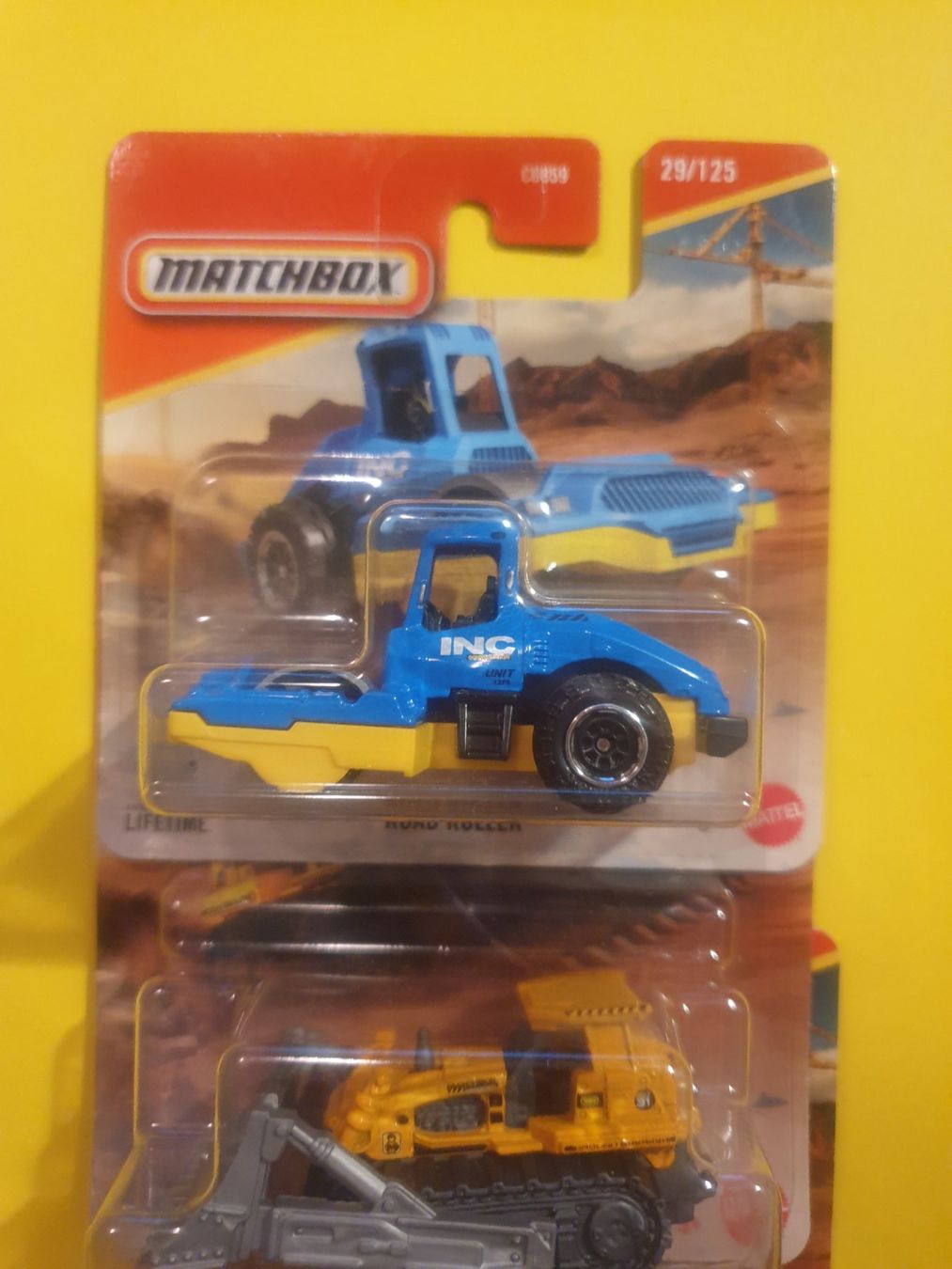 Matchbox Modellini d'auto: Matchbox Baustellen-Set 1 – Nuovo e nell'imballaggio originale da Oftringen venduto da Rotor 3