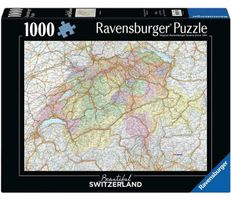 Ravensburger 1000 Teile Puzzle Schweizerkarte
