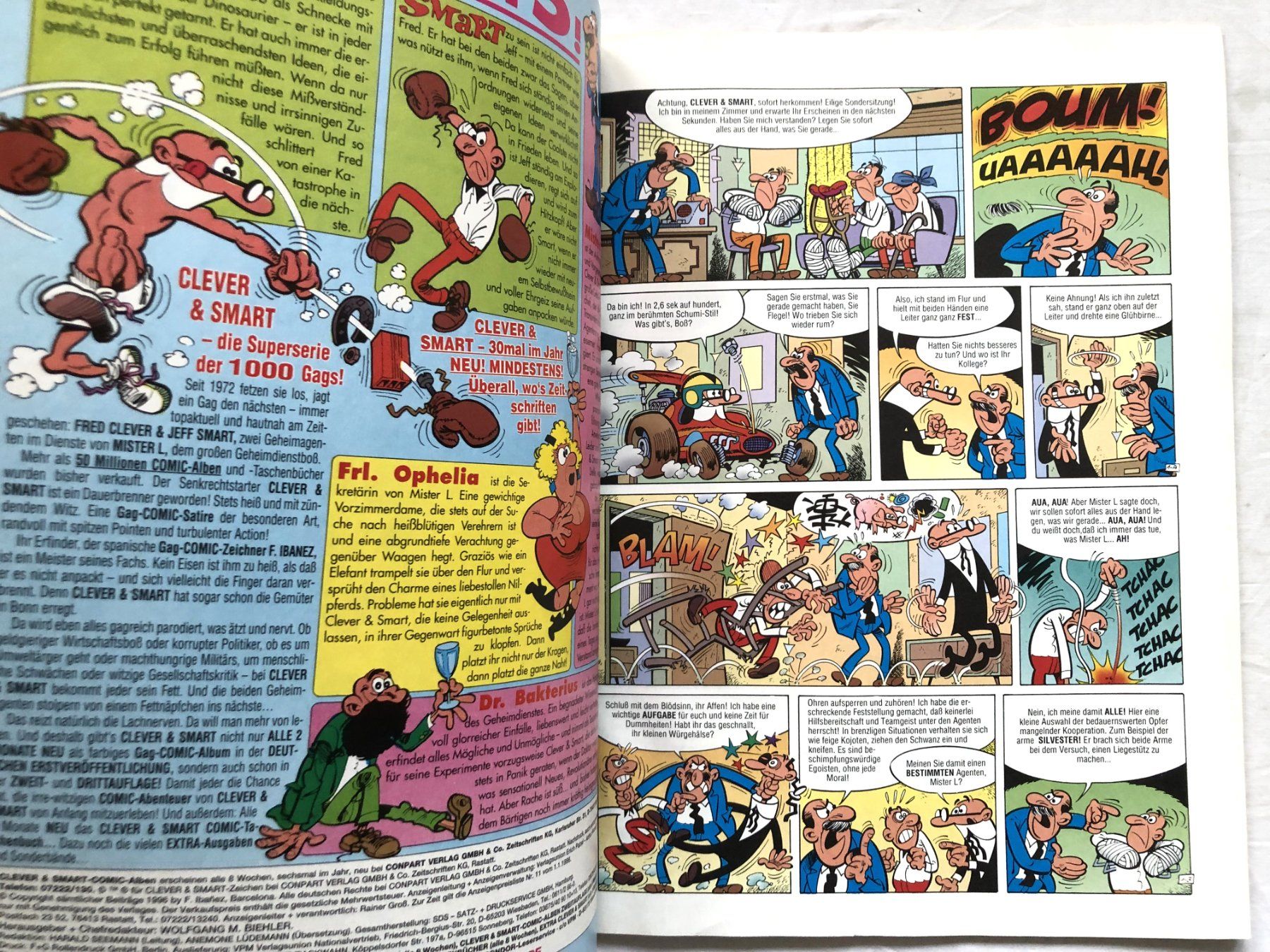 Fumetti: CLEVER & SMART - Nr.137 - 1.Auflage – Usato da Schaffhausen venduto da durruti 2