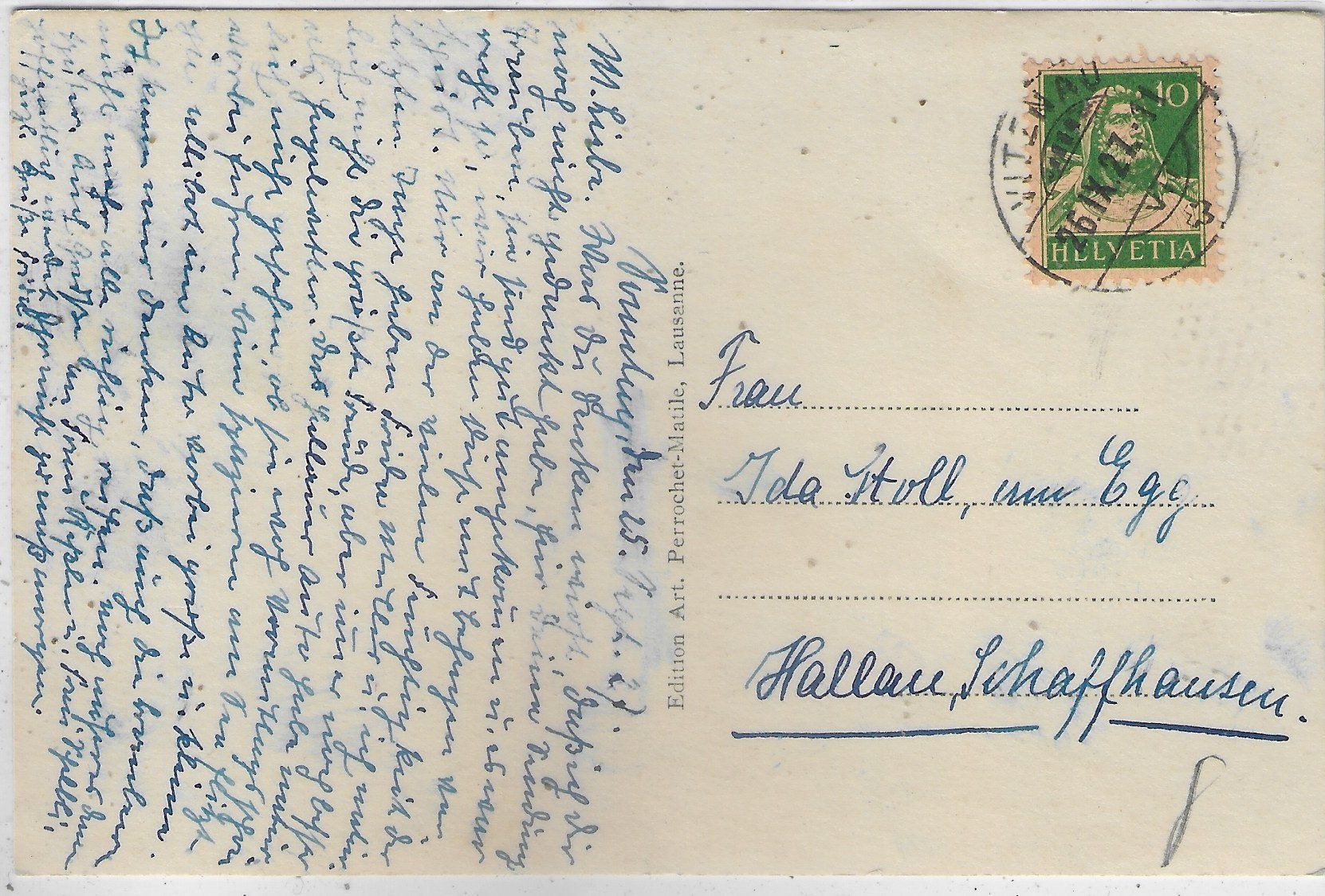 Cartoline postali: Vitznau - Generalansicht – Usato da Ettingen venduto da Kartenplanet 1