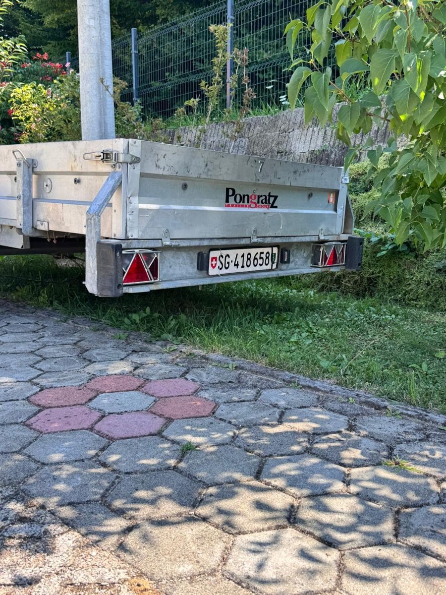 Pongratz Rimorchi: Sachentransportanhänger – Usato da Buchs SG venduto da coner555 4