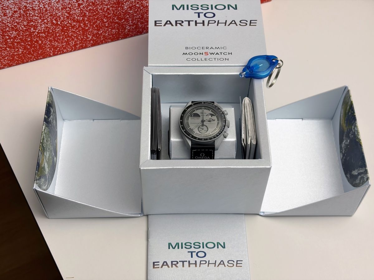 Swatch Orologi: MoonSwatch Mission to Earthphase new – Nuovo e nell'imballaggio originale da Goldach venduto da secretsir 4