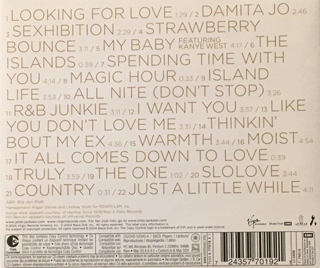 CD: Janet - Damita Jo – Usato da Grüningen venduto da azulgris 1