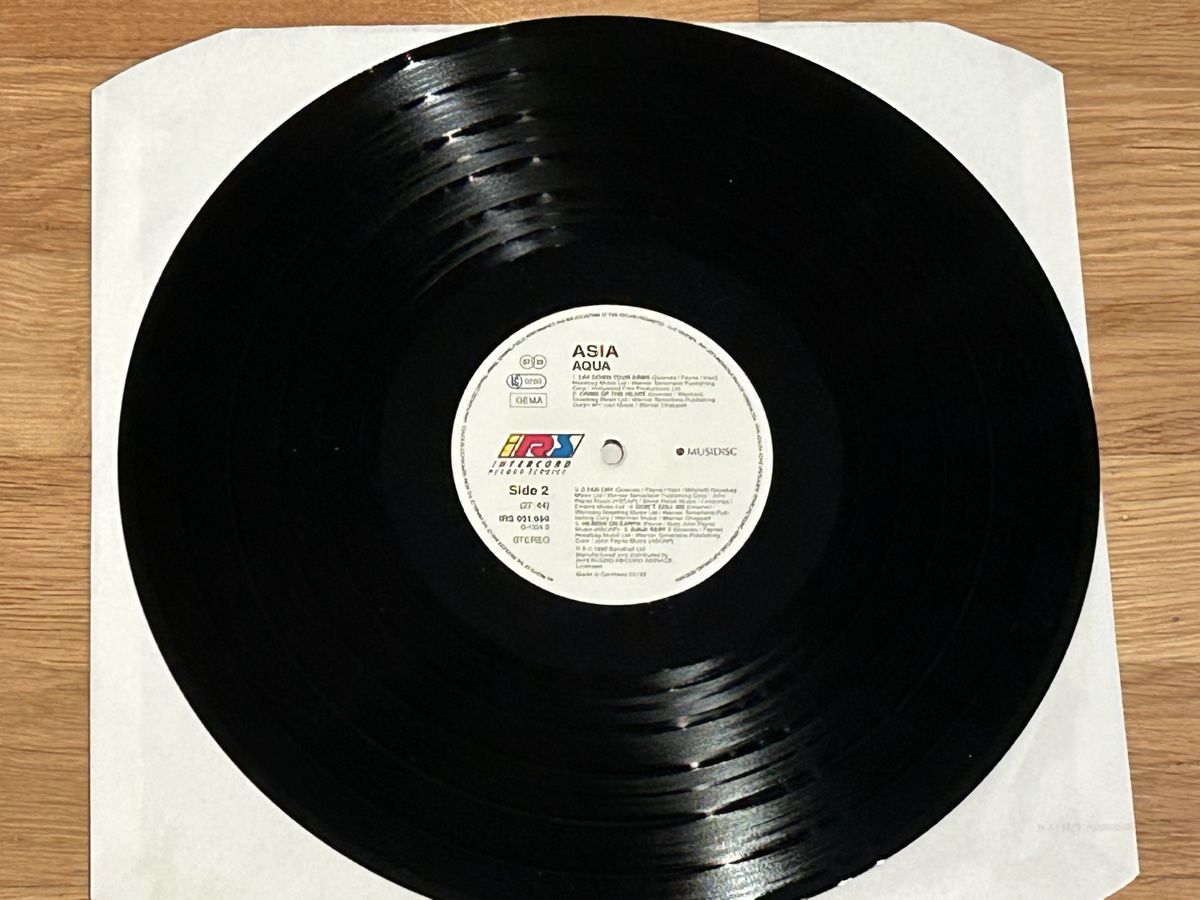 Schallplatten: ASIA. 1992. AQUA – Gebraucht aus Faulensee von Mizuno06 5