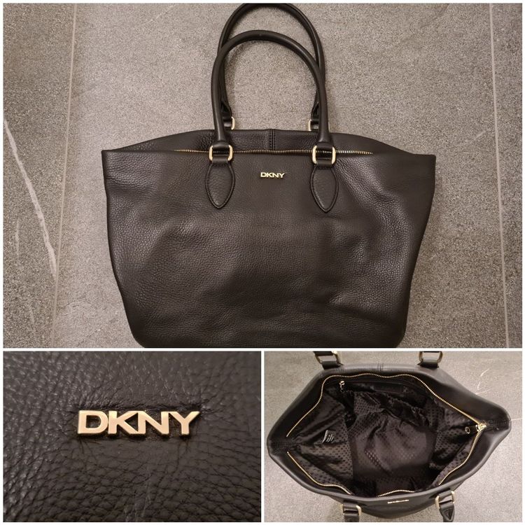 Verwunderlich Tasche Dkny Schwarz Bild