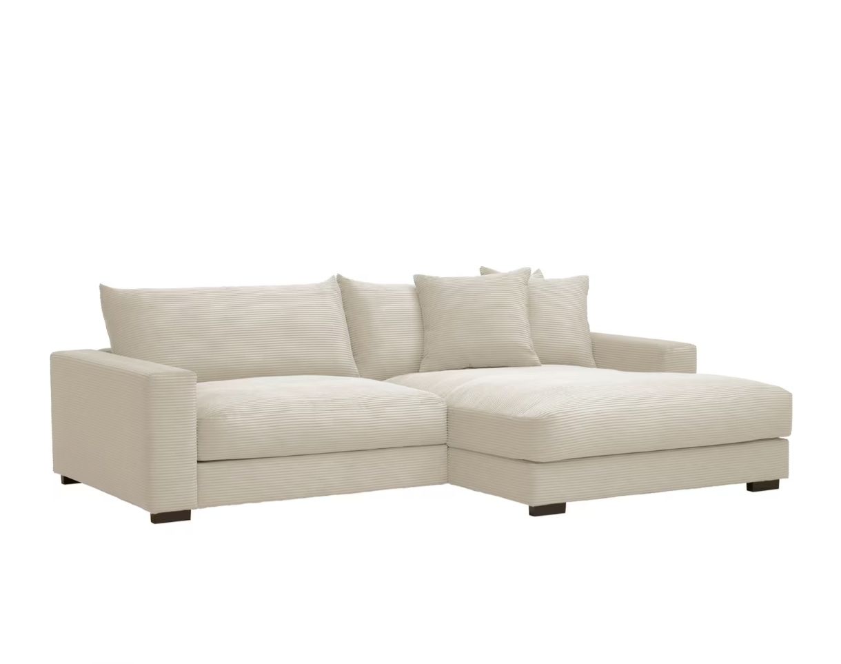 Divani: Ecksofa Pedro Beige Cord Beige ( Mömax) – Nuovo (secondo la descrizione) da Bühler venduto da Xevixcat 2
