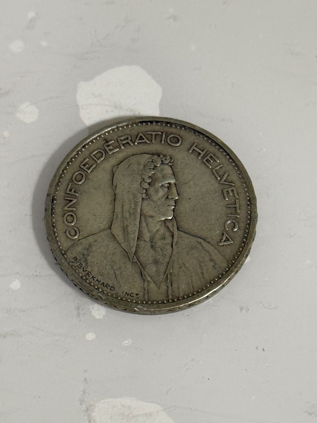 Alle Münzen: 5 Franken 1932  Silber – Gebraucht aus Wallisellen von SWISS_SILVER1