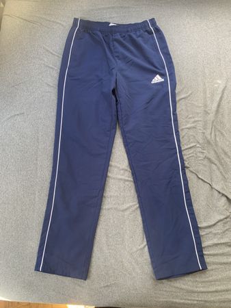 Adidas Trainingshose Gr. 176 blau, guter Zustand