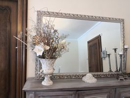 🤩XXL-WANDSPIEGEL MIT BAROCK-SILBERRAHMEN