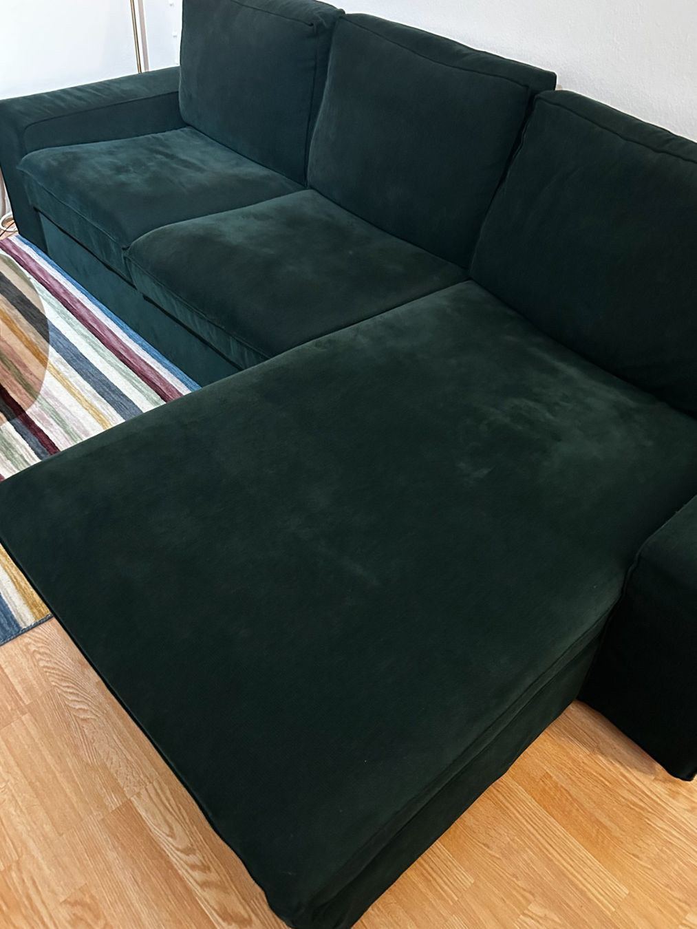 Ikea Sofas: KIVIK 3er-Sofa, dunkelgrün – Gebraucht aus Binningen von sab_s79f 2