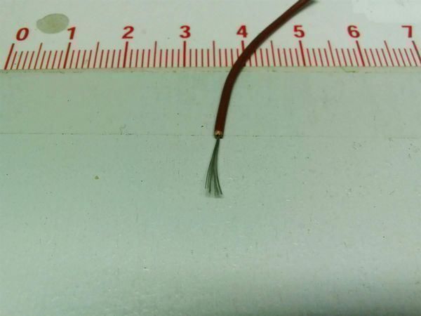 Cavi: Elektrolitze 0.5mm 500cm  braun – Nuovo (secondo la descrizione) da Luzern venduto da Salefactory 1