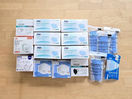 Paket Diverse abgelaufene Schutzmasken (Ablaufdatum vorbei!)
