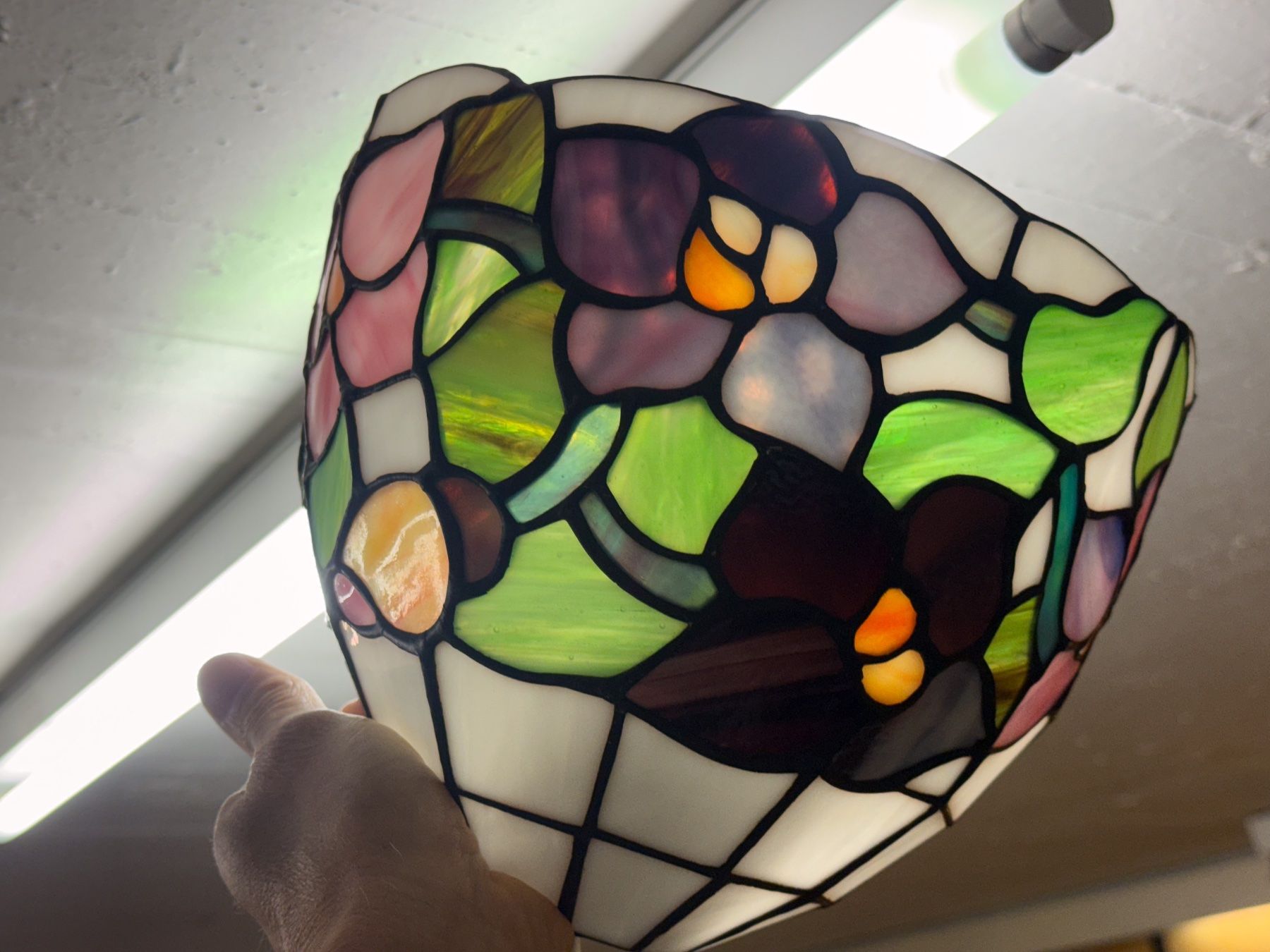 Lampade: schöne Jugendstillampe mit Zugschalter – Usato da Zürich venduto da pixeltom 2