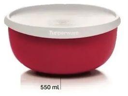 Tupperware Bol Rouge 550 ml NEUF