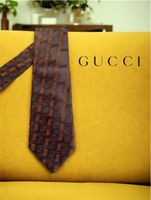 Gucci Krawatte Horsebit Vintage 100% Seide Made in Italy