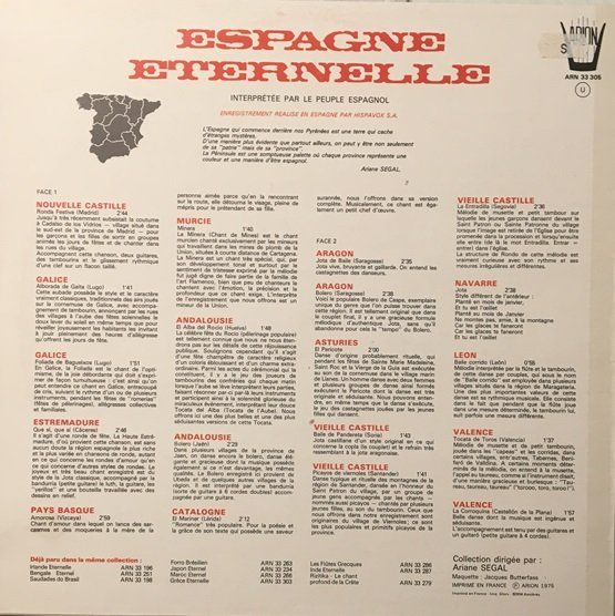 Dischi in vinile: Espagne Eternelle (LP) – Usato da Grüningen venduto da azulvinyl 1